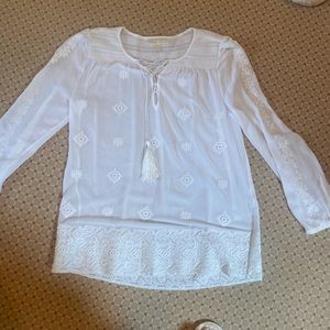 Michael Kors white blouse